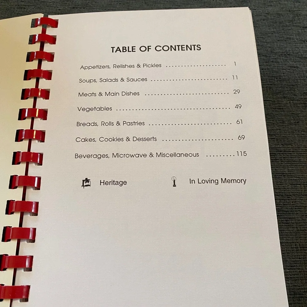 St Joseph Altar Society Our Best Home Cooking Cookbook White Cloud MI Excellent